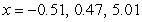 <strong>Use a graphing utility to estimate all zeros. Round answers to the nearest hundredth. </strong> A) B) C) D) no real zeros