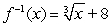 <strong>Determine whether the function has an inverse (is one-to-one). If so, find the inverse. </strong> A) B) C) D) The function has no inverse.