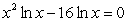 Solve for x.  