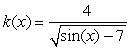 Identify functions     and   such that the given function equals    