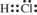 <strong>The correct Lewis structure for HCl is:</strong> A) B) C) D)