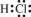 <strong>The correct Lewis structure for HCl is:</strong> A) B) C) D)