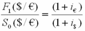<strong>Which equation is used to define the futures price?</strong> A) B) C) D) E)