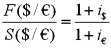 <strong>Which equation is used to define the futures price?</strong> A) B) C) D)