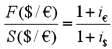 <strong>Which equation is used to define the futures price?</strong> A) B) C) D)