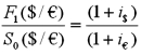 <strong>Which equation is used to define the futures price?</strong> A) B) C) D) E)