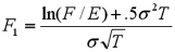 <strong>Which equation is used to define the futures price?</strong> A) B) C) D) E)