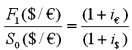<strong>Which equation is used to define the futures price?</strong> A) B) C) D) E)