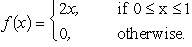 Suppose that random observations are needed from the triangular distribution whose probability density function is (a)Derive an expression for each random observation as a function of the uniform random number r.(b)Generate five random observations for this distribution by using the following uniform random numbers: 0.0956,0.5629,0.6695,0.7634,0.8426.(c)The inverse transformation method was applied to generate the following three random observations from this distribution: 0.09,0.64,0.49.Identify the three uniform random numbers that were used.d)Write an equation that Excel can use to generate each random observation from this distribution.