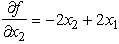 For convenience,we can convert from minimization to maximization by considering f(x)= -g(x).(Section 13.5 in the textbook also describes how the procedure can be adjusted to perform minimization directly.)Thus,the equivalent problem becomes Maximize f(x)= -2 - + 4x<sub>1</sub> + 2x<sub>1</sub>x<sub>2</sub>.Taking the partial derivatives,we have , .Since \varepsilon = 1,we will stop the gradient search procedure when the current trial solution yields ≤ 1 for j = 1 and 2.Starting from (x<sub>1</sub>,x<sub>2</sub>)= (0,0),the gradient search procedure proceeds as summarized in the following table: At the beginning of iteration 4,both partial derivatives (0 and 1)are ≤ 1,so the procedure stops with x<sub>1</sub> = 1.5 and x<sub>2</sub> = 1 as the desired approximation of an optimal solution (which happens to be x<sub>1</sub> = 2 and x<sub>2</sub> = 2).To elaborate further on how the above table was obtained,at iteration 1, = f (4t,0)= -2(4t)<sup>2</sup> - 0<sup>2</sup> + 4(4t)+ 2(4t)(0)= -32t<sup>2</sup> + 16t.Because f (4t*,0)= and = -64t + 16 = 0,it follows that t* = 0.25.The calculations for iterations 2 and 3 follow the same pattern.