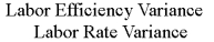 <strong>Which of the following entries would correctly record charging direct labor costs to Work in Process,given an unfavorable labor efficiency variance and a favorable labor rate variance?</strong> A) B) C) D)