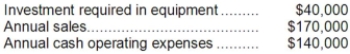 <strong>Darnold Corporation has provided the following information concerning a capital budgeting project: The equipment will have a 4 year expected life and zero salvage value. The company's income tax rate is 35% and the after-tax discount rate is 9%. The company uses straight-line depreciation on all equipment; the annual depreciation expense will be $10,000. Assume cash flows occur at the end of the year except for the initial investments. The company takes income taxes into account in its capital budgeting. The net present value of the project is closest to:</strong> A)$74,497 B)$57,170 C)$34,497 D)$52,000
