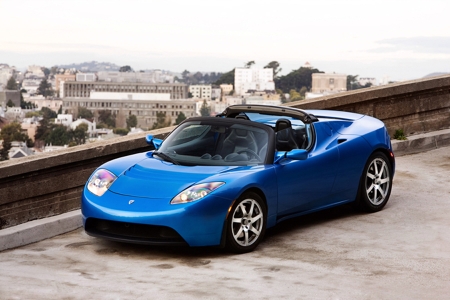   Tesla Roadster Sport Photo -Suppose you want to get plugged in and buy a 2011 Tesla Roadster Sport (see the photo above),the world's leading all-electric,zero-emission car that has a 245-mile range and can be recharged in three hours.The Tesla Roadster Sport has a list price of $110,000,but you want several options (leather interior,carbon fiber hard top,electronics upgrade,metallic paint,performance wheels,and others)that will cost $20,000.An extended warranty will add an additional $5,000.However,if you put $50,000 down now and finance the balance over the next year,you will receive a dealer rebate of $3,500 off the list price.The dealer will give you a $4,000 trade-in allowance for your 2005 Honda Civic DX four-door sedan.In addition,you will have to pay a state sales tax of $10,000,an auto registration fee of $500 to the state,and a $500 destination charge to ship the car.But because the Tesla Roadster Sport is an alternative energy vehicle,you qualify for a $2,500 state rebate and a $7,500 federal tax credit! Finally,your total finance charge is $2,500.Applying the price equation,what is your final price for the Tesla Roadster Sport?