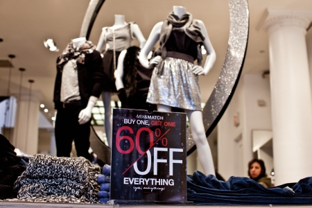 Gap In-Store Signage Photo -Gap in-store signage photo above shows that customers can save 60 percent off a second item if they purchase one at the full price.This is an example of a __________ deal to entice shoppers to buy additional items.