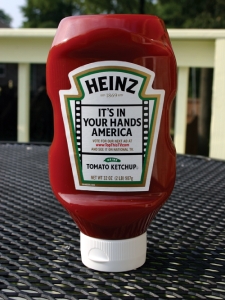 Heinz EZ Squirt Photo -Heinz introduced its new EZ Squirt Ketchup bottle (see the photo above),what degree of learning was required by the consumer in terms of its effect on consumption?