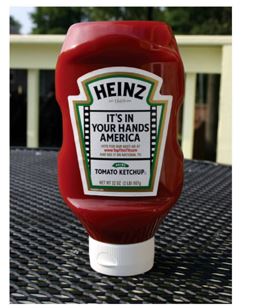 -When Heinz introduced its new EZ Squirt Ketchup bottle (see the photo above), the degree of newness for the consumer would make this a