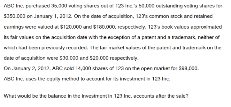 <strong> </strong> A) $100,000. B) $150,000. C) $210,000. D) $225,000.