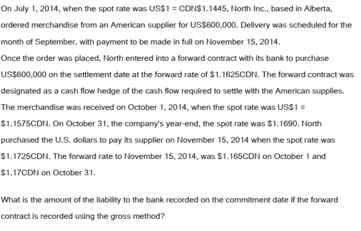 <strong> </strong> A) $686,700. B) $697,500. C) $701,400. D) $703,500.