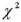 <strong>Which statistic is used to test a global hypothesis about a multiple regression equation?</strong> A) t-statistic B) z-statistic C) (chi-square statistic) D) F