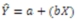 <strong>What is the general form of the regression equation?</strong> A) Ŷ= ab B) C) D) Ŷ= abX