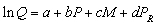 <strong>If demand is estimated using the empirical specification ,then an equivalent expression for demand is</strong> A) . B) . C) . D) . E)none of the above