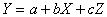 <strong>In the regression model ,a test of the hypothesis that parameter c equals zero is</strong> A)an F-test. B)an R<sup>2</sup>-test. C)a zero-statistic. D)a t-test. E)a Z-test.