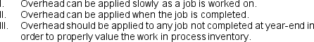 <strong>Which of the following statements is true? </strong> A) Only statement I is true. B) Only statement II is true. C) Both statements I and II are true. D) Statements I, II, and III are all true.