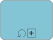 In a BPMN activity diagram, what does the following symbol represent?   A. A looping collapsed subprocess. B. An exception event. C. A connection made to another swimlane in the process. D. An expanded subprocess.<div style=padding-top: 35px> 