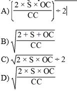 EOQ equals ________.