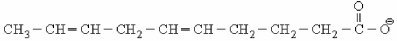<strong>To oxidize the fatty acid molecule shown below,what enzyme(s)is(are)needed in addition to the enzymes needed for β-oxidation? </strong> A)Enoyl-CoA isomerase only. B)2,4-dienoyl-CoA reductase only. C)Both enoyl-CoA isomerase and 2,4-dienoyl-CoA reductase. D)No additional enzymes are needed besides the normal ones for β-oxidation.