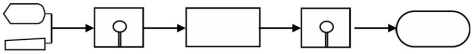 <strong>A business simulation game that is used by colleges and universities all over the world has students submit decisions over the Internet.Decisions are stored online,processed on the server,and then the results are stored online.They are then downloaded by students in preparation for the next round.Which one of the following diagrams represents this activity?</strong> A) B) C) D)