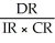 The audit risk model that must be used for planning audit procedures and evaluating audit results is: = AAR
