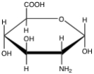 <strong>What functional groups are found in the following molecule? </strong> A)carboxylic acid, ether, amine and alcohol B)carboxylic acid, ester, amine and alcohol C)carboxylic acid, acetal, amine and alcohol D)carboxylic acid, ether, amide and alcohol E)carboxylic acid, hemiacetal, amine and alcohol