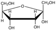 <strong>Which of the following is a ketose?</strong> A) B) C) D) E)None of the above
