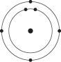 <strong>Refer to the following figure to answer the following questions. Which one of the atoms shown would be most likely to form a cation with a charge of +1?</strong> A) B) C) D) E)
