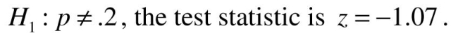 For the next questions, find the P-value using the given information With