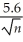 When the population distribution is known to be normally distributed,the sampling distribution of    will also be normally distributed.Further,the mean of the sampling distribution will be equal to the population mean,44.2,and the standard deviation of the sampling distribution will be   .