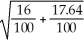 The general format for a confidence interval estimate is: Point estimate ± critical value (standard error). In this case,the point estimate is    <sub>1</sub> -    <sub>2</sub><sub> </sub>= 23.4 - 25.7 = -2.3 mpg. This value forms the center of the interval estimate.To complete the confidence interval,we need to compute the standard error.Since the sample sizes in this example are large,we compute the standard error using: s<sub>c</sub> =    =    <sub> </sub>= 0.58 The critical value for a 95 percent confidence interval based on large samples is z = 1.96 from the standard normal table.Therefore,the 95 percent confidence interval estimate for the difference in population means is:    <sub>1</sub> -    <sub>2</sub> ± z    .Substituting we get (23.4 - 25.7)± 1.96    which gives -2.3 ± 1.96(.58)or -2.3 ± 1.1368. Thus we get: -3.4368 mpg to -1.1632 mpg. We interpret this to mean that based on the sample information,with 95 percent confidence,Impalas using Blend 1 will get between 1.1632 and 3.4368 mpg less than Impalas using Blend 2.
