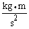 <strong>The unit of force in the English measurement system is . The SI unit of force is the Newton, which is ________ in base SI units.</strong> A) B) C) D) E)