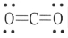 <strong>The Lewis structure of carbon dioxide is given below. The hybridization of the carbon atom in carbon dioxide is ________. </strong> A)sp<sup>3</sup> B)sp<sup>2</sup> C)sp D)sp<sup>2</sup>d E)sp<sup>2</sup>d<sup>2</sup>