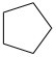 <strong>If each of the following represents an alkane, and a carbon atom is located at each vertex with the proper number of hydrogen atoms also bonded to it, which one is the most reactive?</strong> A) B) C) D) E)They are all equally reactive since they are all alkanes.