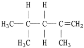 <strong>What is the name of the compound below? </strong> A)2,4-methylbutene B)2,5-dimethylpentane C)2,4-ethylbutene D)2,4-dimethyl-1-pentene E)2,4-dimethyl-4-pentene