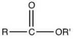 <strong>The general formula of an ester is ________.</strong> A) B) C) D) E)