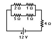 <strong> In the figure shown,what is the power dissipated in the 2 ohm resistance in the circuit?</strong> A)5.33 W B)8.0 W C)6.67 W D)2.67 W E)3.56 W
