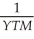 <strong>Which of the following formulas is incorrect?</strong> A) Yield to maturity for an n-period zero-coupon bond = B) Price of an n-period bond = + + ... + C) Price of an n-period bond = Coupon × + D) Coupon =