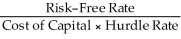 <strong>The callable annuity rate can be calculated as:</strong> A) × Hurdle Rate B) × Hurdle Rate C) × Cost of Capital D)