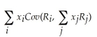 <strong>Use the table for the question(s)below. Consider the following covariances between securities: Which of the following formulas is INCORRECT?</strong> A)Variance of an equally Weighted Portfolio = (1 - )(Average Variance of Individual Stocks)+ (Average covariance between the stocks) B)Variance of a portfolio = C)Variance of a portfolio = D)Variance of a portfolio =