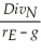<strong>Which of the following formulas is INCORRECT?</strong> A)Div<sub>t</sub> = × Dividend Payout Rate B)P<sub>N</sub> = C)earnings growth rate = retention rate × return on new investment D)P<sub>0</sub> = + + ... + + ×