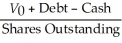 <strong>Which of the following equations is INCORRECT?</strong> A)P<sub>0</sub> = B)V<sub>0</sub> = + + ... + + C)Free Cash Flow = EBIT × (1 - τ<sub>c</sub>)+ Depreciation - Capital Expenditures - DNWC D)Enterprise Value = Market Value of Equity + Debt - Cash