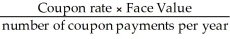 <strong>Which of the following formulas is incorrect?</strong> A)Yield to maturity for an n-period zero-coupon bond = B)Price of an n-period bond = + + ... + C)Price of an n-period bond = Coupon × + D)Coupon =